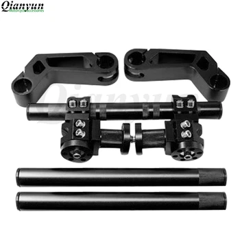 

Motorcycle CNC 22mm Adjustable Steering Handle Bar 7/8" Removable Handlebar System Set for 125cc Dirt Bike Motocross