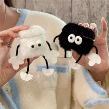 Pour Airpods Pro 3 Mignon 3D dessin animé Earpods pour Apple Airpods 1 2 Kawaii Casque Écouteur Sans Fil Chaud Couverture En Peluche enfant fille