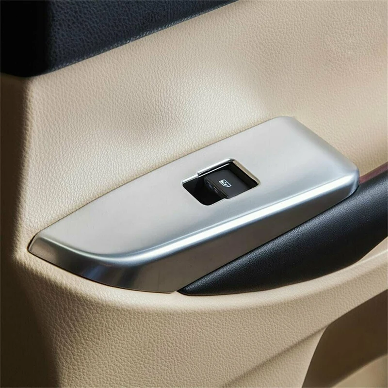 Подходит для Toyota Highlander 14- автомобильный хромированный дверной оконный переключатель панель накладка