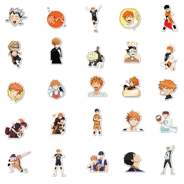 Haikyuu!!- Karasuno Sticker by animekitten , #spon, #Karasuno, #Haikyuu,  #animekitten, #Sticker #Ad