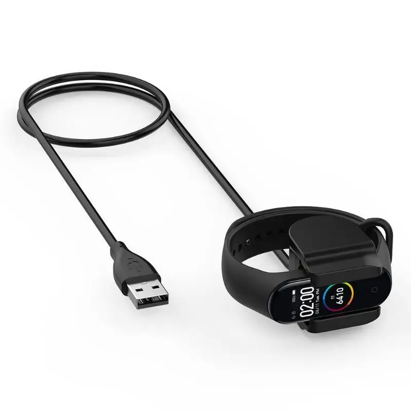 Зарядный USB кабель ALLOYSEED для Xiaomi Mi Band 4 док станция без разборки адаптер браслета