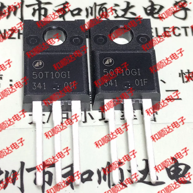 10 шт./лот 50T10GI AP50T10GI-HF новые оригинальные акции TO-220F 100V 21.8A