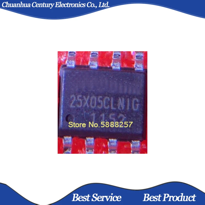 

10 шт./лот W25X05CLSNIG 25X05CLNIG SOP8 новая и оригинальная фотография