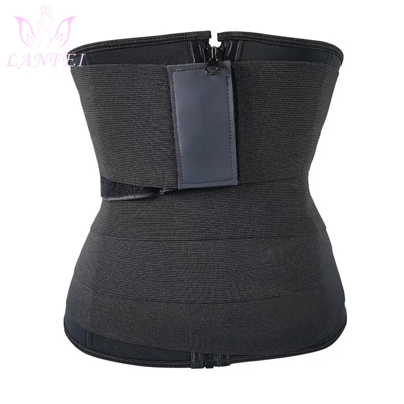 LANFEI Women Waist Trainer Belt Tummy Control Girdle Body Shaper Fajas Modeling Belly Strap Slim Waist Cincher Drop Shipping backless shapewear