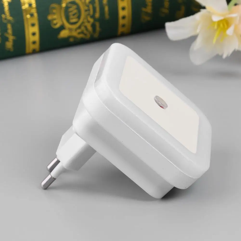 Светодиодный Ночной светильник мини с датчиком управления 110 В 220 EU US Plug