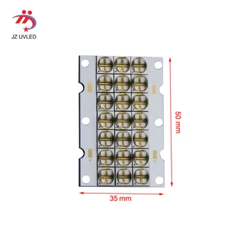 UV LED seamless splicing module for UV flatbed printer UV glue curing photosensitive resin curing UV LED lamp 50*35mm jhf e3000 f3000 uv printer uv lamp ac 10598
