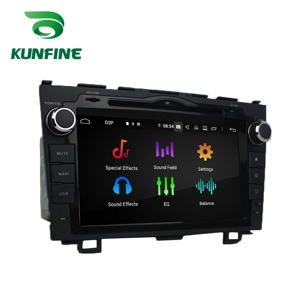 Excellent Android 9.0 Octa Core 4GB RAM 64GB ROM Car DVD GPS Navigation Multimedia Player Car Stereo for Toyota CRV 2006-2011 Radio 7