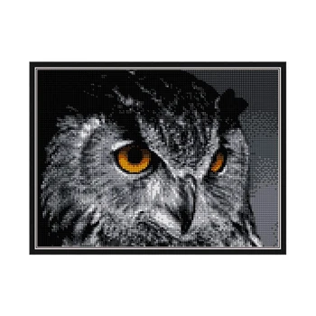 

Eagle Diamond Painting with Square Rhinestones 5D DIY Diamond Embroidery Icons Handmade Wall Stickers Christmas Home Decoration