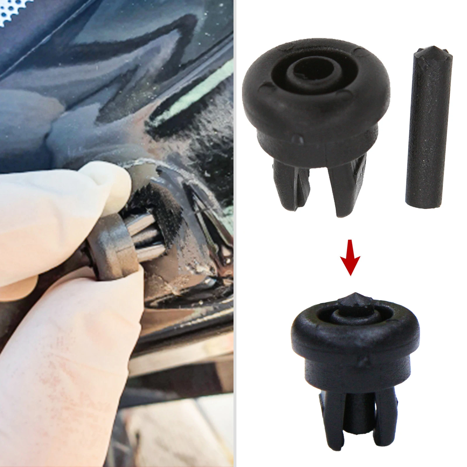 Pastiglie Pedale Per Nissan Qashqai E Rogue Sport - Gomma Antiscivolo 46531JD00A