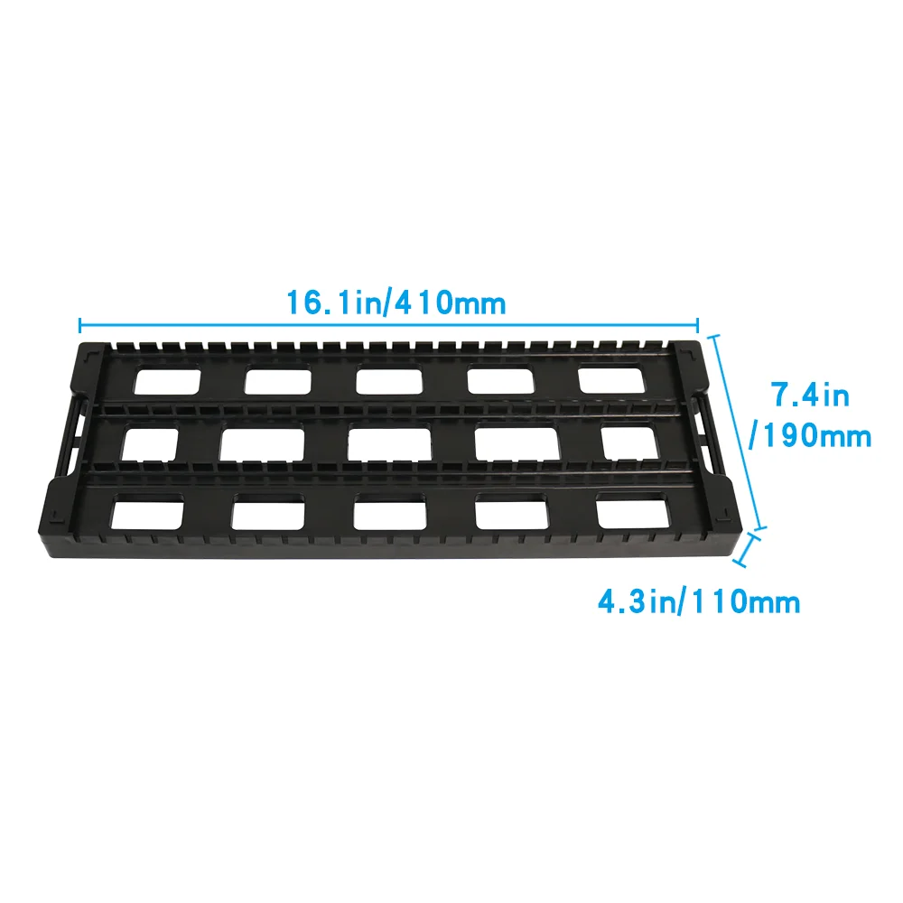 Heat-Resistant ESD PCB Storage Rack with 25 Slots