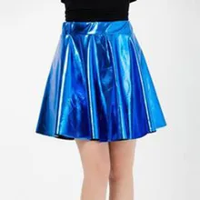 Женская юбка-русалка в стиле панк из искусственной кожи в стиле ретро, винтажная длинная облегающая плиссированная юбка с рюшами, вечерние юбки в Корейском стиле, элегантные летние юбки F1