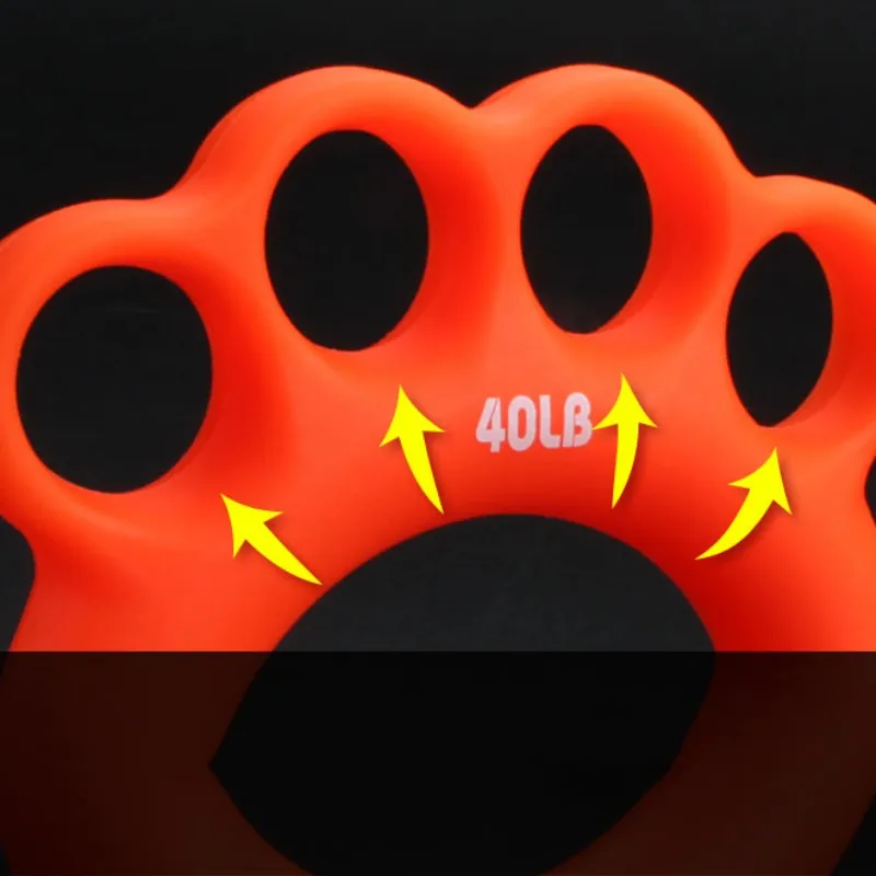Grip rubber ring ладони удар палец реабилитации хват тренировочный кольцо случайный цвет