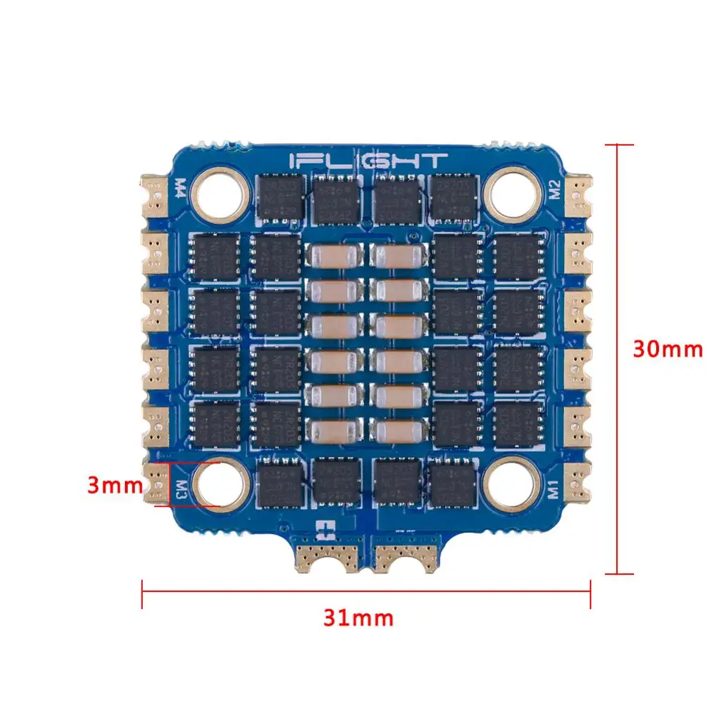 IFlight 31*30 мм специальные внутренние подкладки для SucceX-E мини 35A 2-6S Lipo 4 в 1 ESC Регулятор поддержки DShot DShot150/300/600/MultiShot/OneShot для FPV RC Дрон для гонок