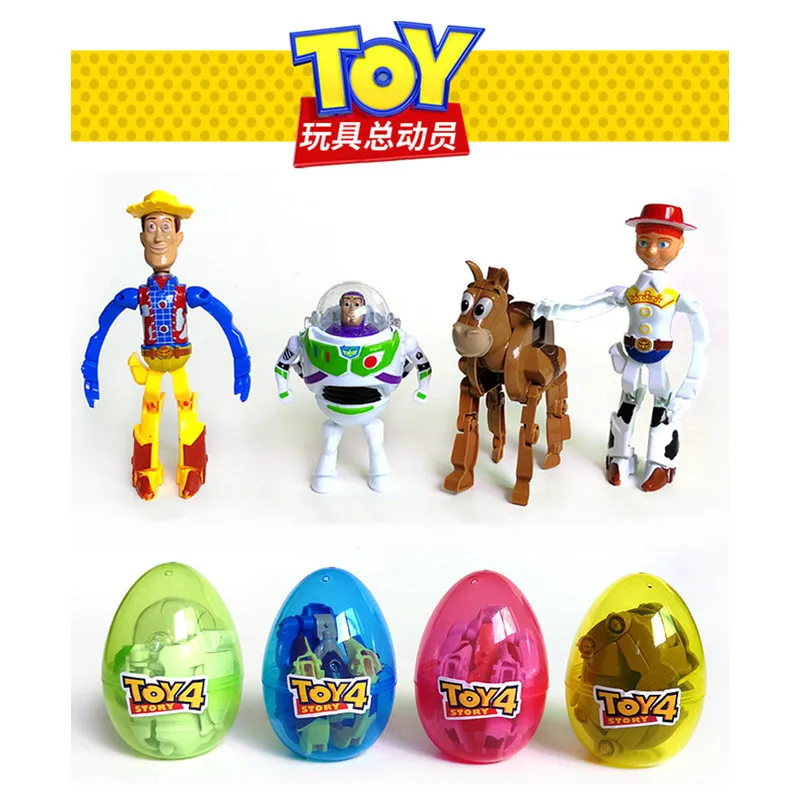 Экшн-фигурка из Истории игрушек 4 Disney деформированное яйцо экшн-фигурка Вуди