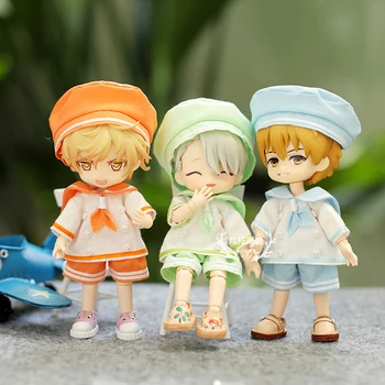 

Ob11 baby clothes Molly sailor suit School Uniform Navy wind circle is GSC clay piccordo
