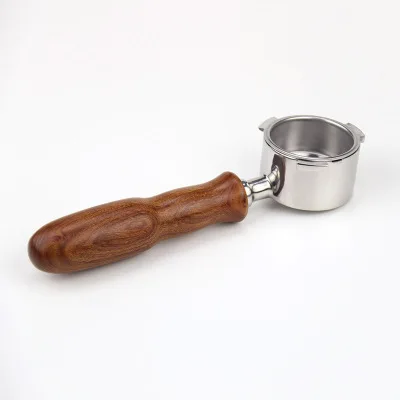 

Stainless Steel Espresso Coffee Machine Handle 51MM Bottomless Holder Bottomless Portafilter