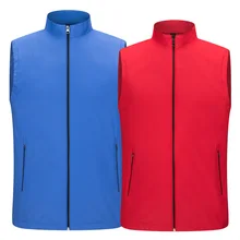 Жилет для делового костюма для мужчин и женщин-открытый волонтер рекламный жилет предприятие группа одежда деятельности настраиваемый может быть Prin