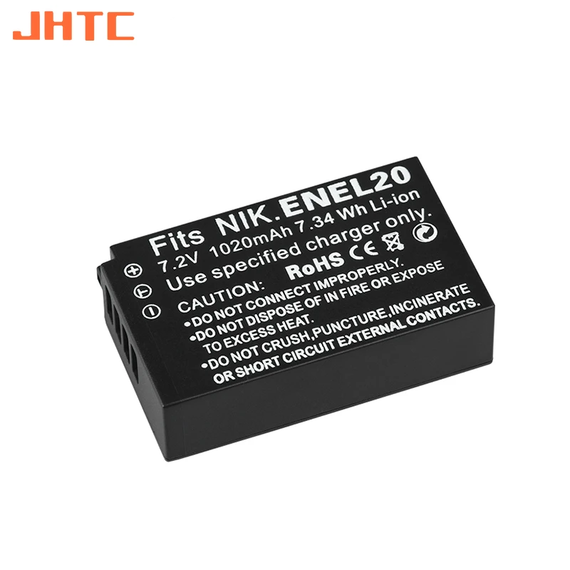 EN-EL20 EN EL20 ENEL20 Аккумулятор для камеры 1020 мАч NIKON 1 J1 J2 J3 S1 AW1 Coolpix A PM006 камера S батарея |