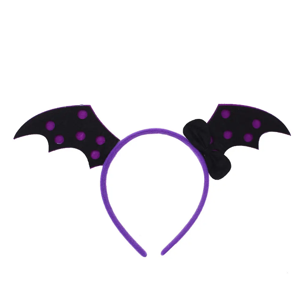 

Halloween Bats Hair Hoop Headband Party Costume Props Headwear Cute Lovely