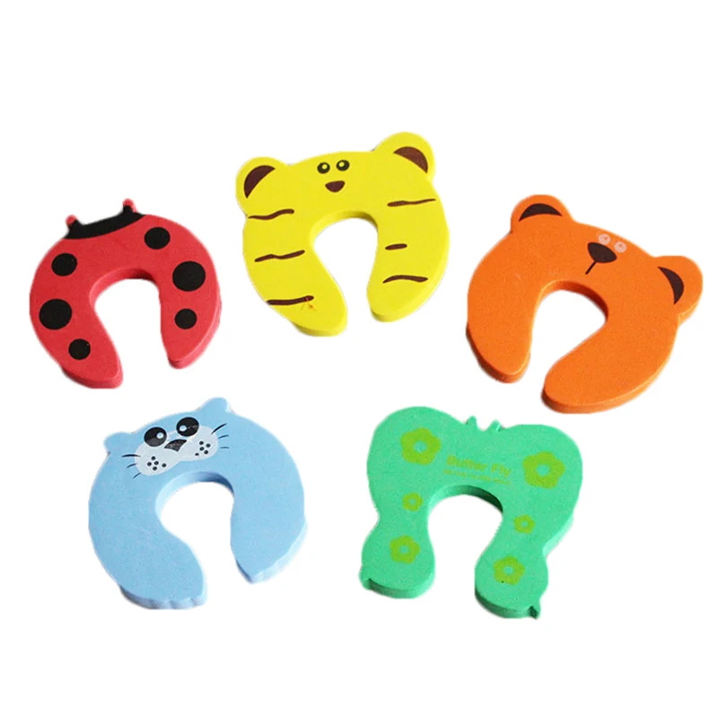 

1Pcs Baby Door Stops Cartoon Animal Door Stopper Holder For Home Bedroom Toilet lock Safety Guard Baby Children Finger Protect
