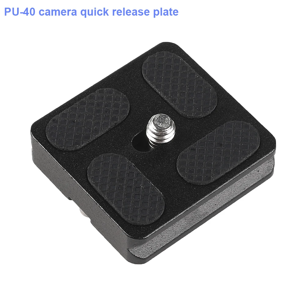 

Universal PU-40 Metal Camera Quick Release Plate For Benro Arca Swiss Tripod Ball Head Photo Studio Accessories Photography