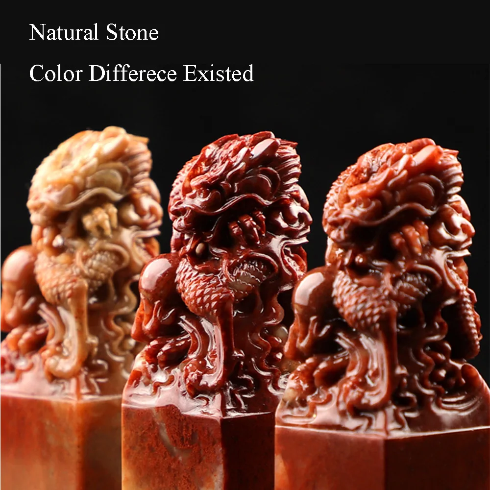 3cm 천연석 스탬프 옥 인장 용 이름 스탬프 사각형 스탬프 서명 캘리그래피 페인팅 도장 잉크패드 이름 인쇄 선물