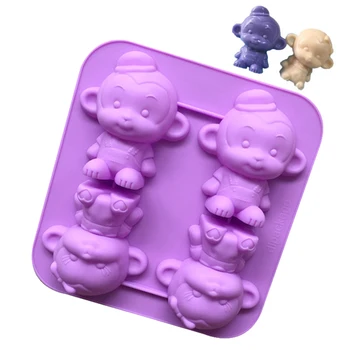 

4 pieces zodiac silicone handmade soap mold cake mold cold soap mold aromatherapy mold gypsum mold pastry mold baking mold kitch