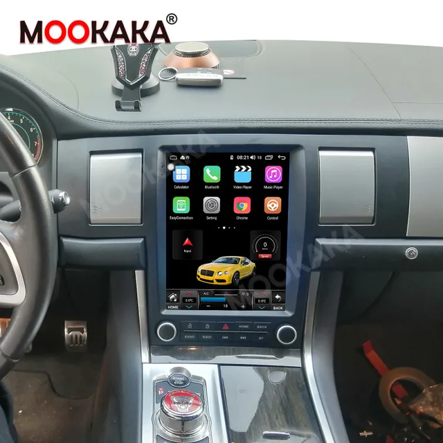 $US $719.94 Tesla screen 6G+128G Android 10.0 For Jaguar XF 2004-2015 Car GPS Navigation Radio  Multimedia Player Head Unit Built-in Carplay