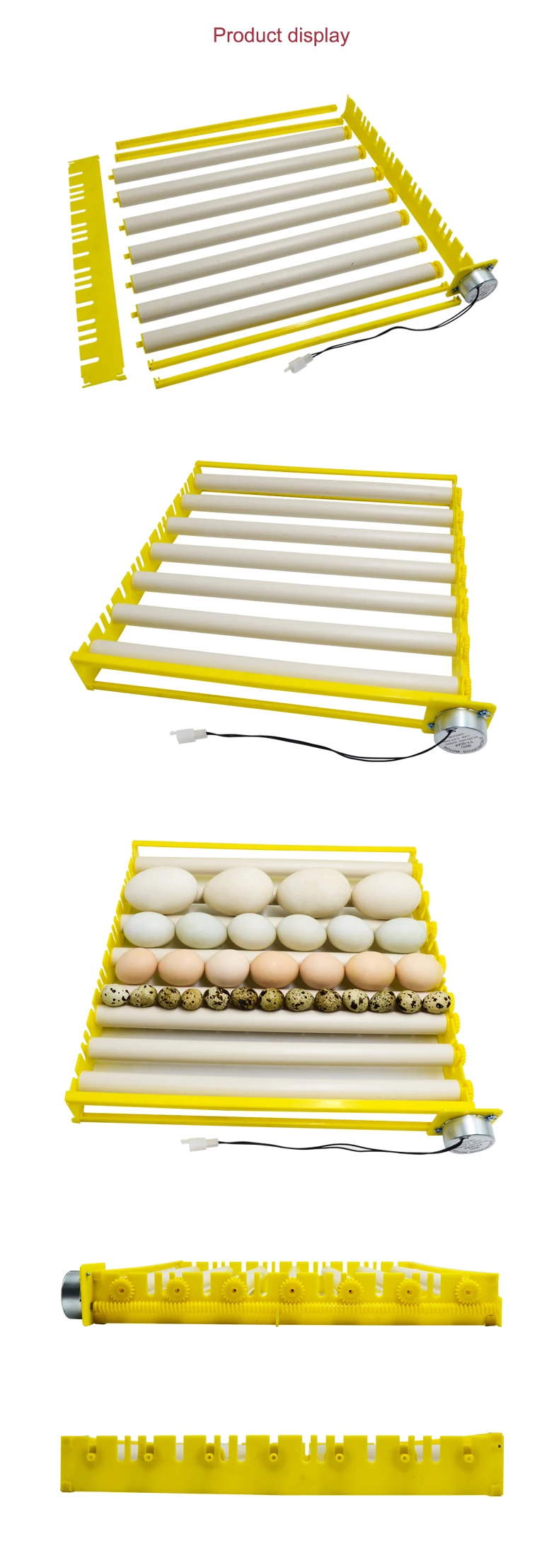 Automatic Rolling Turning Egg Tray