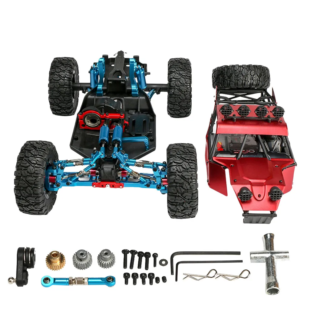 Обновленный металлический FY-03H 1/12 RC 4WD бесщеточный внедорожный грузовик рама для рамы корпуса