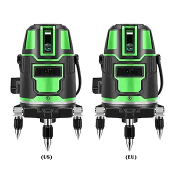 

2 Lines Self-leveling Green Laser Level 360 Horizontal Vertical Instruments