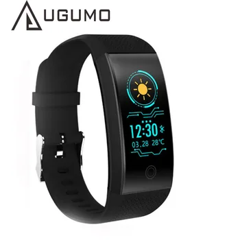 

UGUMO Men's Smart Watch Waterproof Oxygen Measurement Fitness Tracker Bluetooth Clock Sport Wristband for Android ios