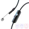 1M 2M 5M Endoscope Camera 3 in 1 5.5mm 7mm IP67 Waterproof 6 LED Borescope Car Inspection Camera For Android/Type-C Loptop ► Photo 3/6