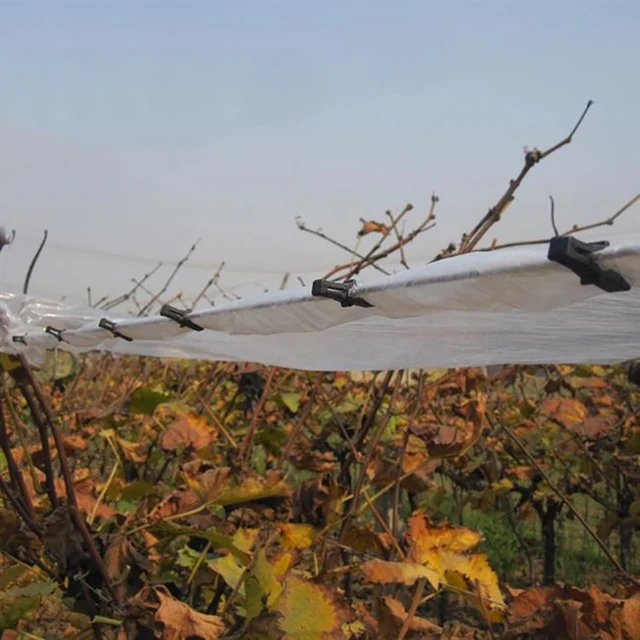 Tewango 100Db-Csomag Üvegházhatású Készletek Műanyag Film Klipek Mylar Fix Bilincsek - Image 3