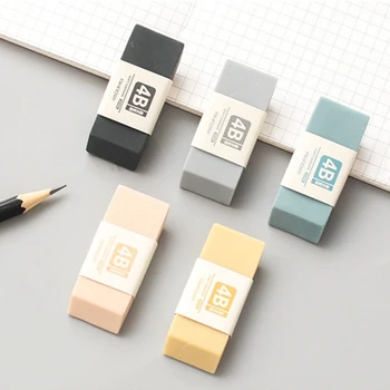 

5pcs 4B Pencil Rubber Eraser Professional Examination Art Drawing Student Stationery Office School Supplies