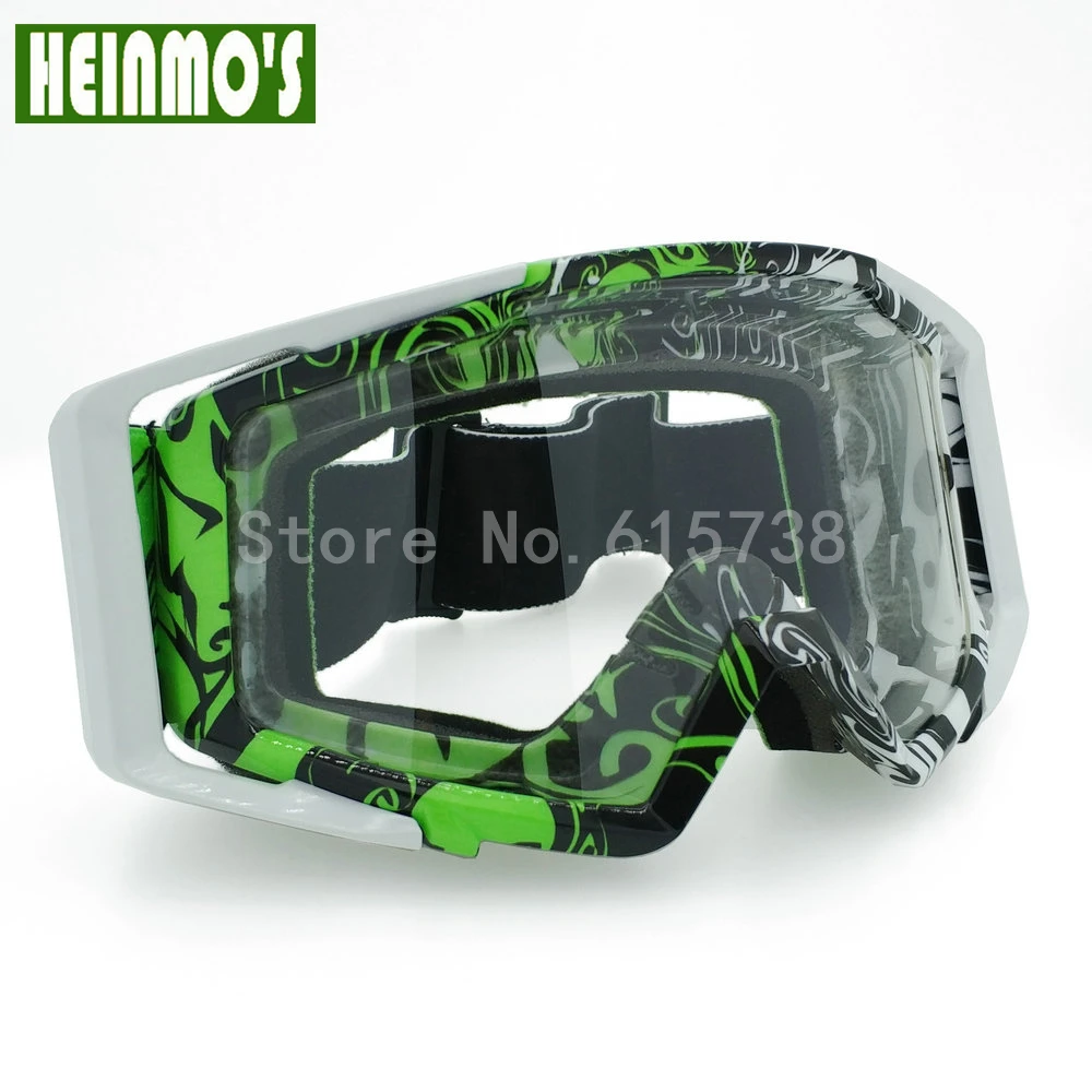 Новейшие Красочные винтажные очки для мотокросса с УФ защитой мотокросса|motocross