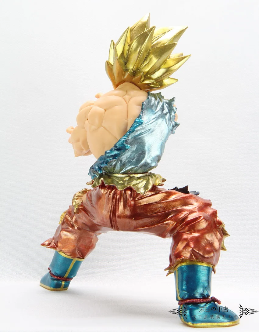 Bandai металлическая раскраска супер 1 Черепаха цигун солнце Укун Супер Саян ручной работы подарок