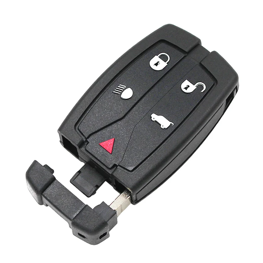 5 кнопок 315/433 Мгц дистанционный ключ для Land Rover LR2 clicker NT8TX9+ неразрезанный маленький ключ