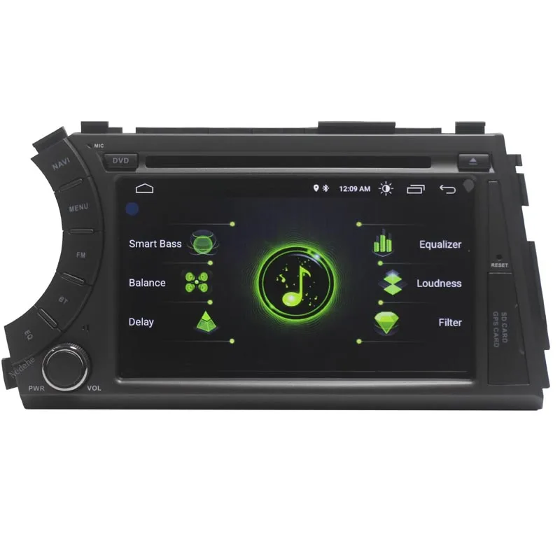 2 din 2G RAM Android 10 0 автомобильный DVD плеер для Ssang Yong SsangYong Kyron 2005 2017 радиоприемник gps