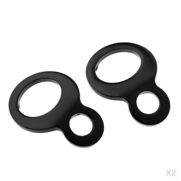 MagiDeal 4x Stainless Steel Tie Down Strap Rings for Motorbike Dirt Bike UTV