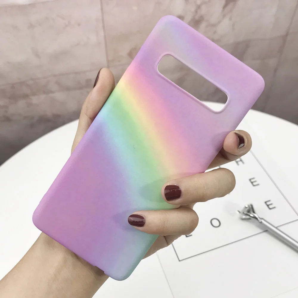 16 Жесткий ПК Мрамор чехол для телефона для samsung Galaxy S10 S9 S8 плюс S10E S7 Edge Note 9 8 10 Plus чехол накладка ультра тонкий Пластик оболочки - Цвет: 16