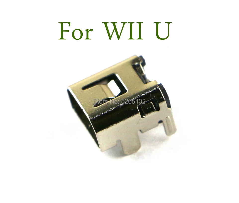 2pcs For WII U Power Charging Jack Socket Power Connector Port Repair
