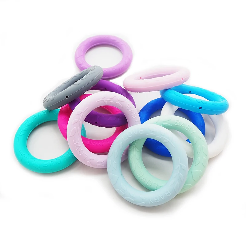 silicone ring teether