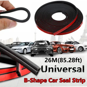 

Edge Car Seal Strip 26M Universal Foaming Material B-Shape Type Rubber
