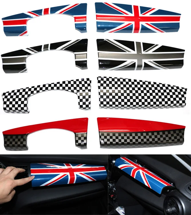 Areyourshop Dashboard декоративный кожух Union Jack JCW для BMW для MINI Cooper F55 F56- Аксессуары для стайлинга автомобилей