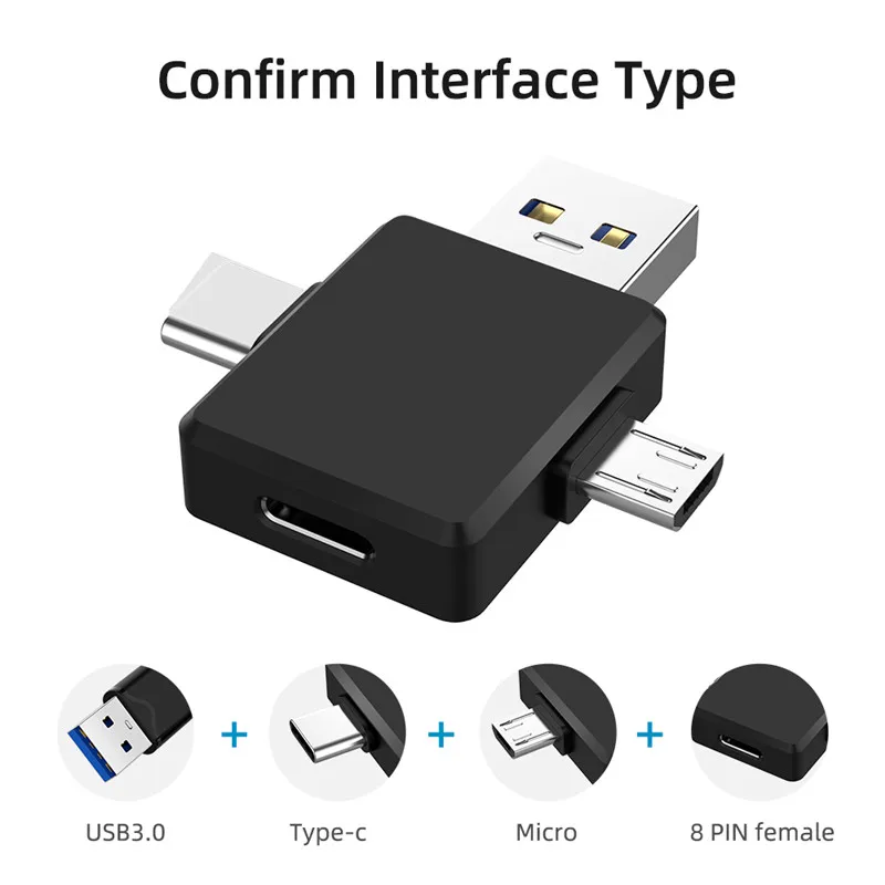 Подходит для IPhone X XR мама-папа к type-c к USB2.0 многофункциональный адаптер поддержка зарядки передачи данных разъем