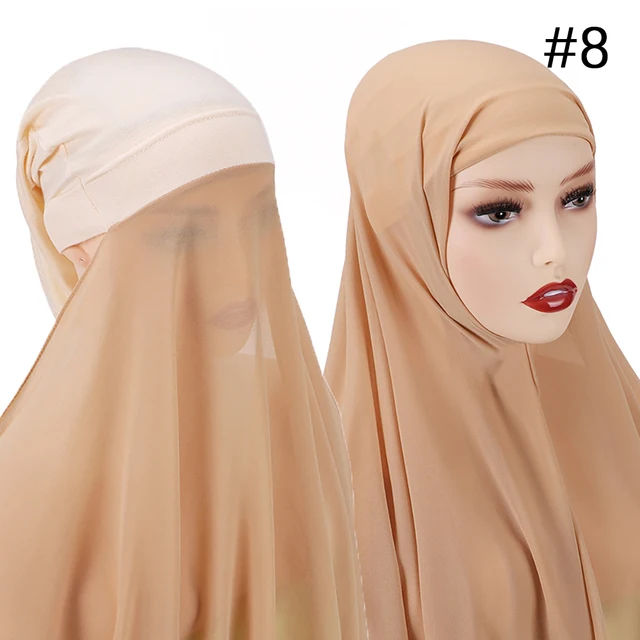 Istant Hijab Jersey With Tuban Scarf 
