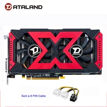 Dataland RX570 4 Гб X-Serial игровая видеокарта GPU RX 570 4G видеокарты компьютерная игра для видеокарт AMD