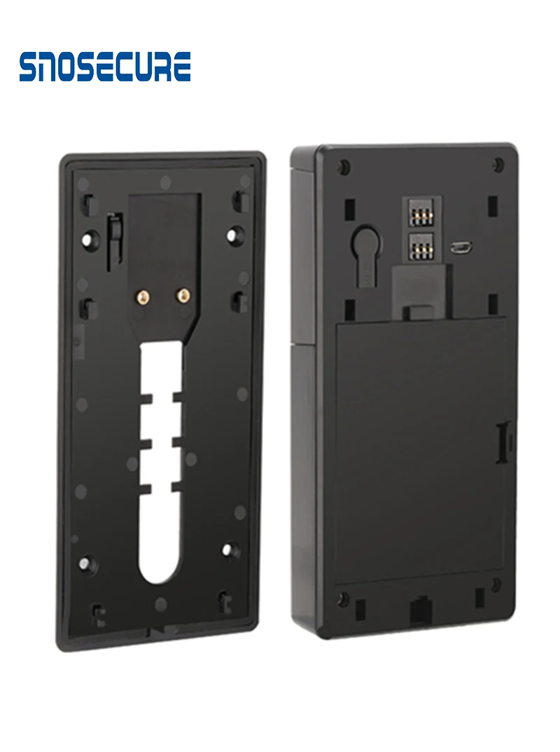 SNOSECURE Doorbell Camera Smart Lower Consumption WiFi Camera Wireless Smart Video Night Vision PIR Detection With Chime
