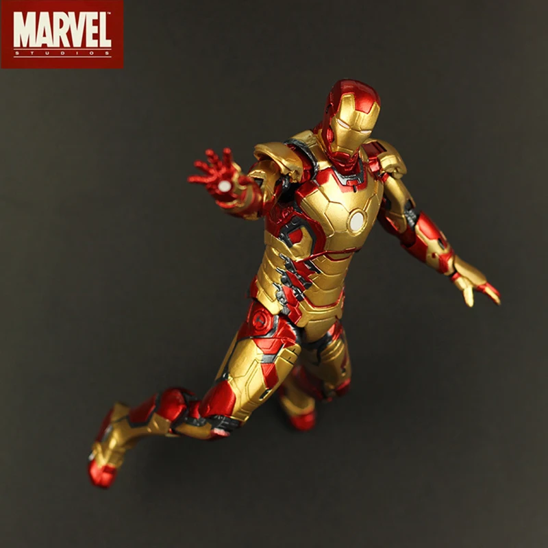 Игрушки MArvel Железный человек 3 Мстители 2 MK42 MK43 подвижная Модель ПВХ экшн Фигурки